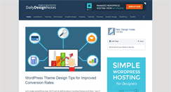 Desktop Screenshot of dailydesignnotes.com
